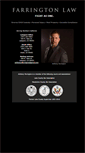Mobile Screenshot of anthonyfarringtonlaw.com